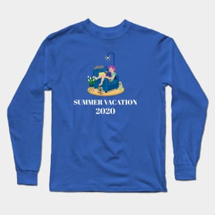 Coronavirus Summer Vacation 2020 Long Sleeve T-Shirt